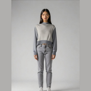 Sandro Paris Mock neck sweater
